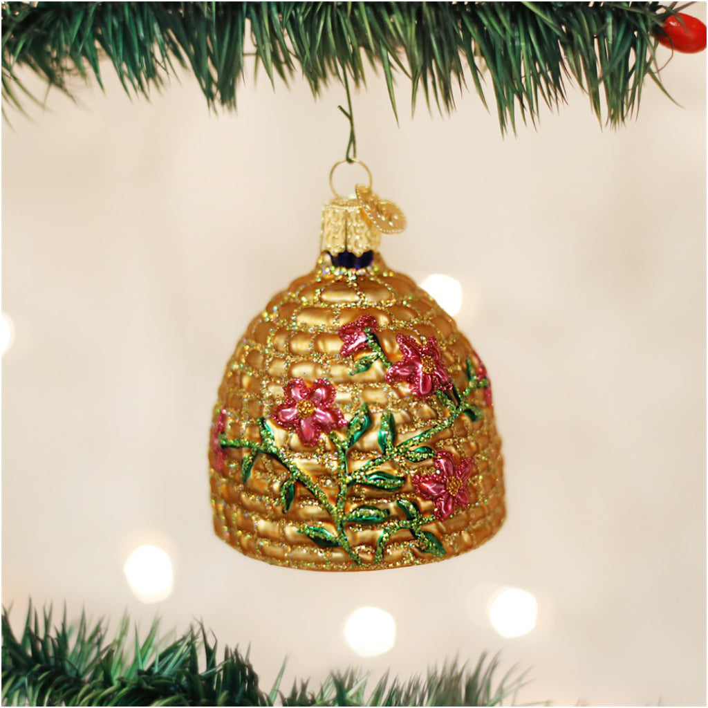 Bee Hive Ornament by Old World Christmas Lifestyle