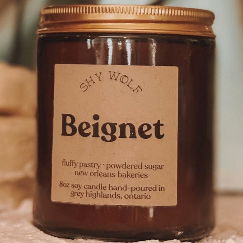 Beignet Soy Wax Candle.