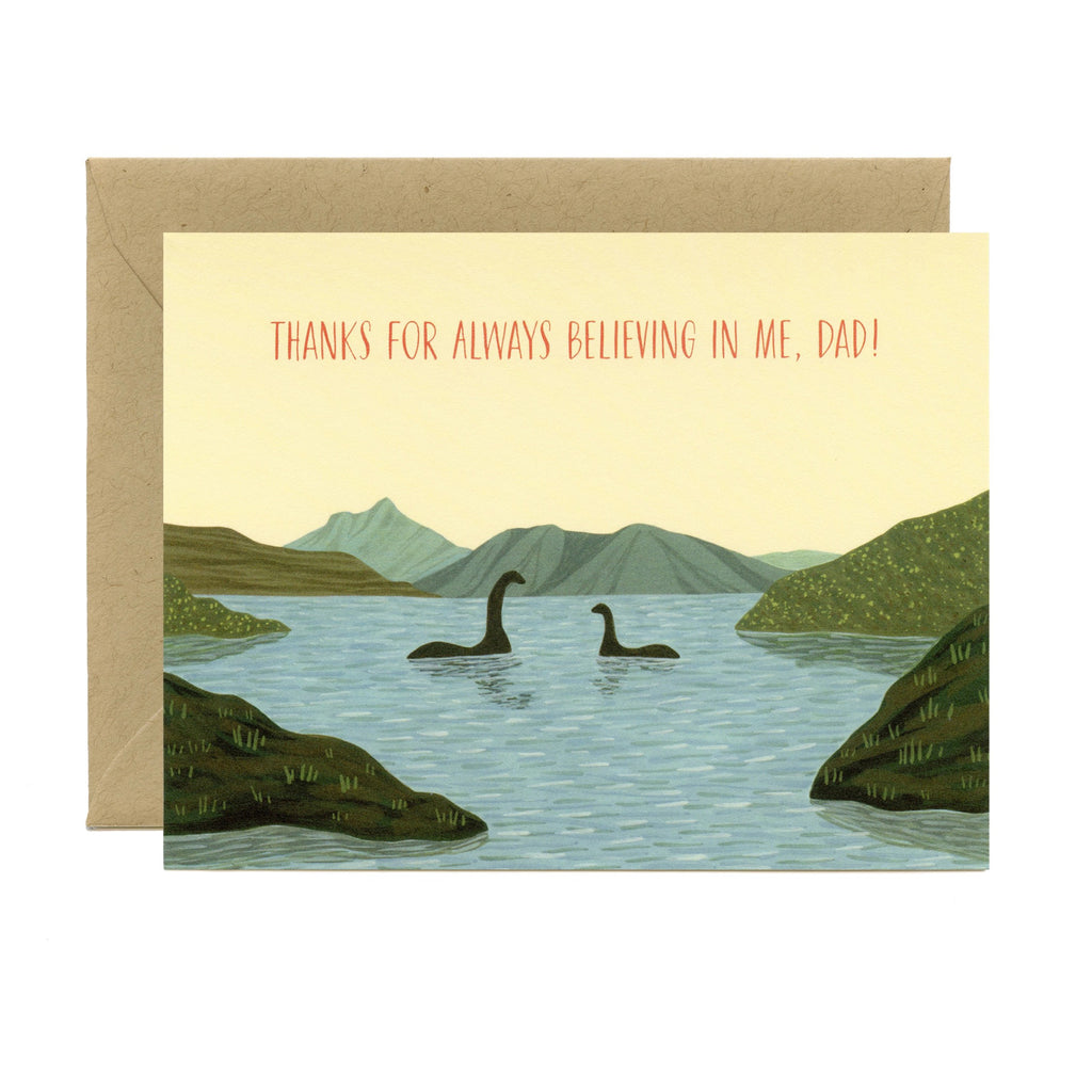 Believing In Me Nessie Dad Card