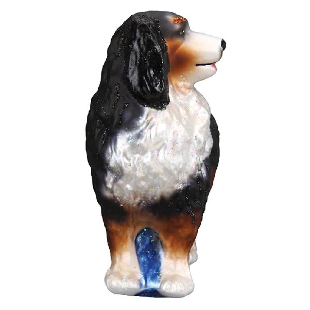 Bernese Mountain Dog Ornament Front View