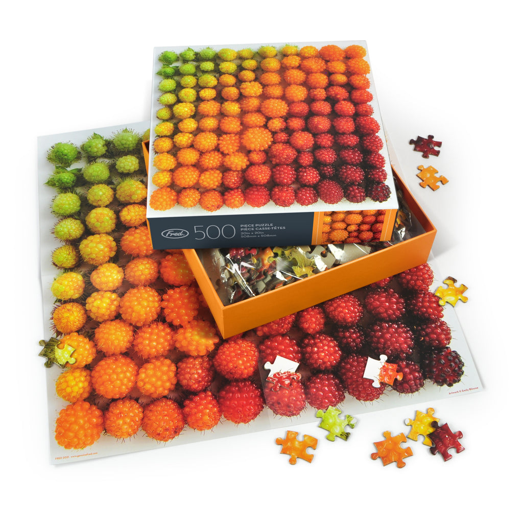 Berries 500 Piece Puzzle Contents