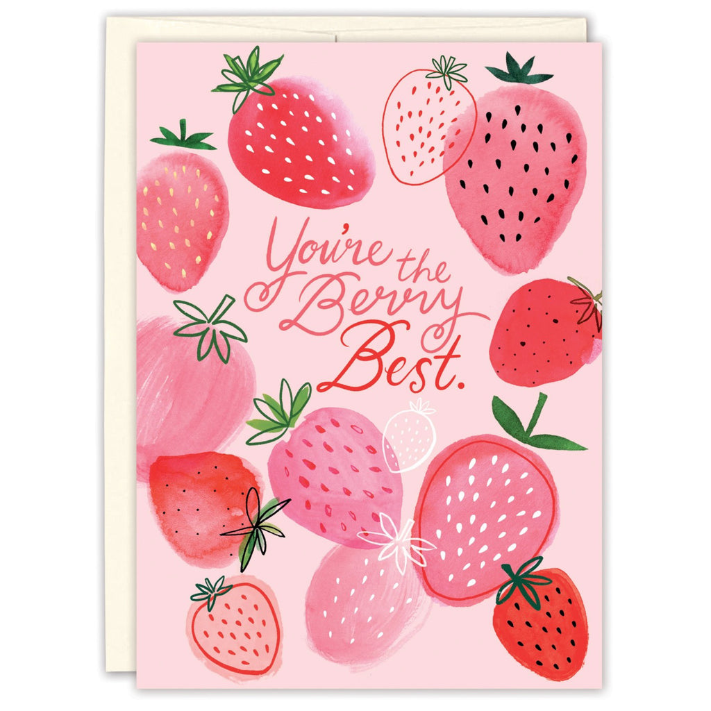 Berry Best Friendship Card.