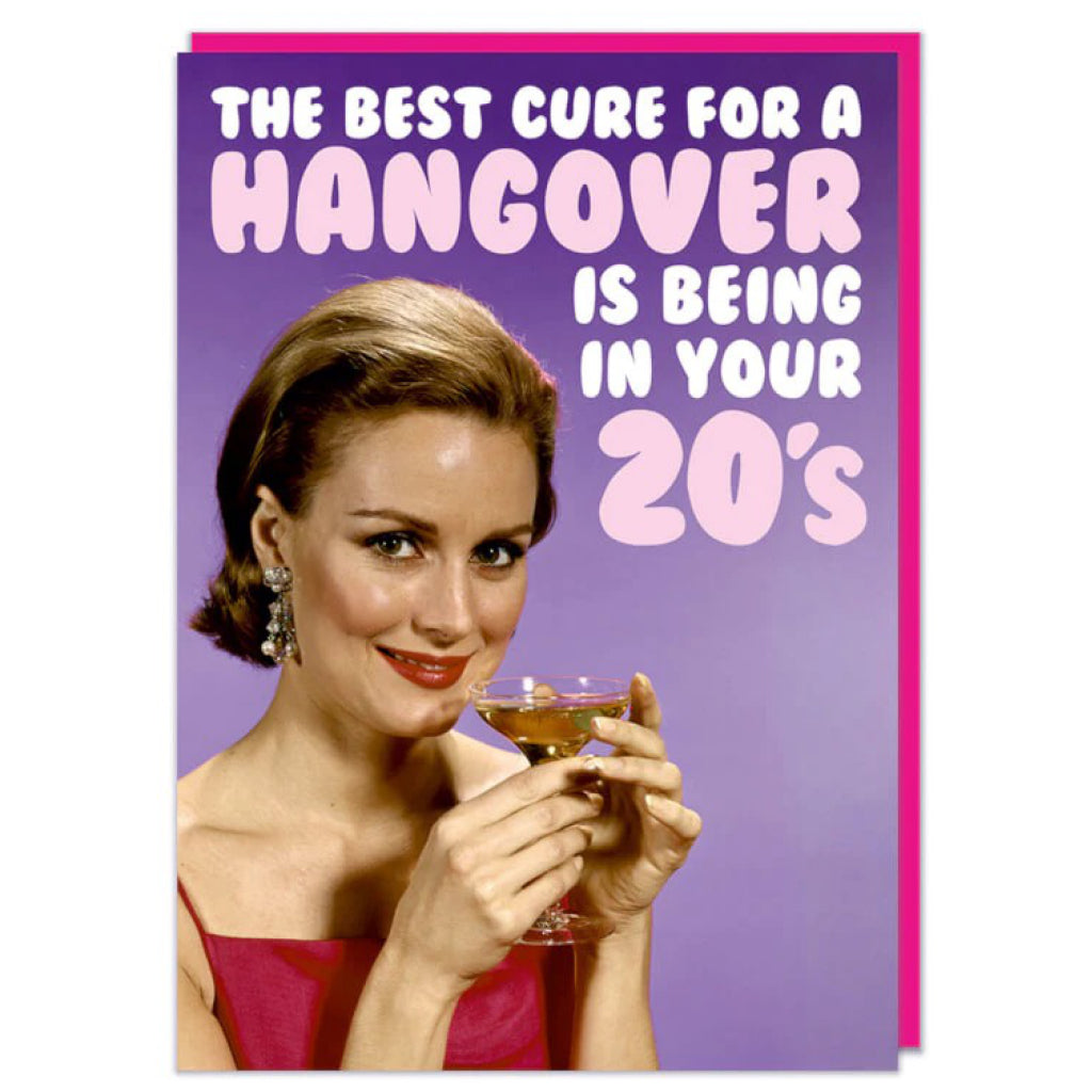 Best Cure For a Hangover Greeting Card.