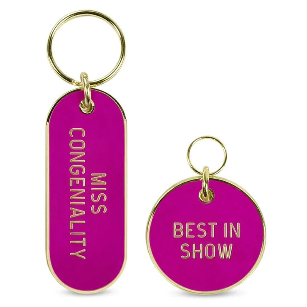 Best In Show Key Chain  Dog Tag Set