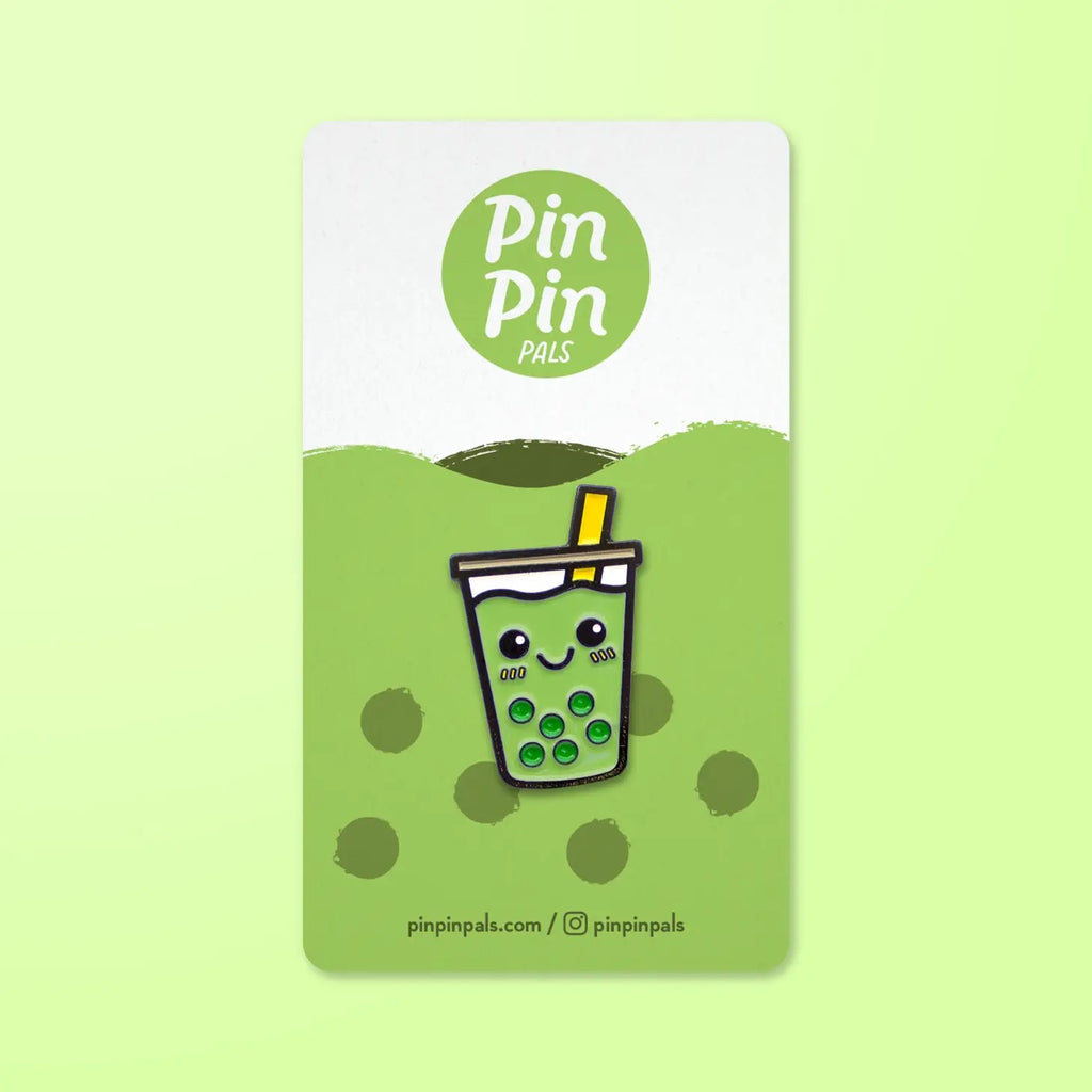 Best-Tea Boba Tea Pin Green Packaging