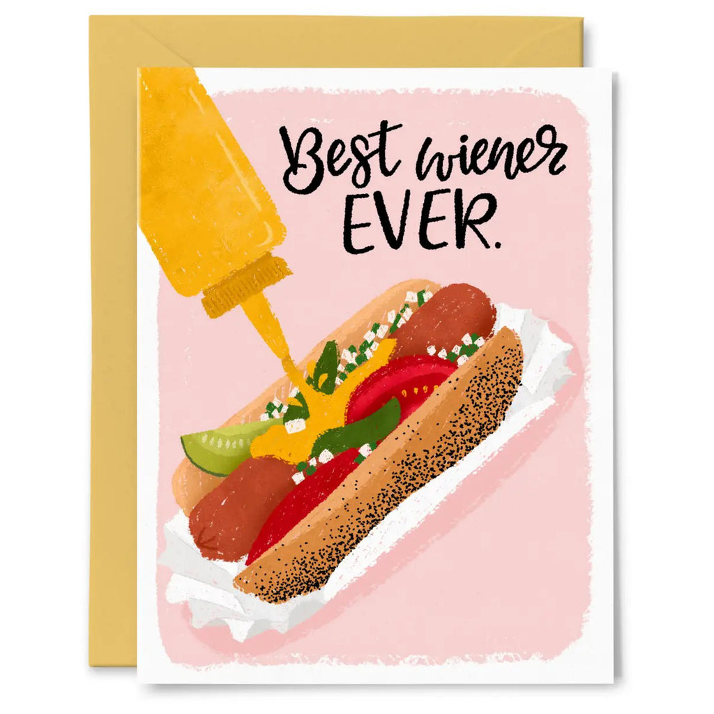 Best Wiener Ever Card.