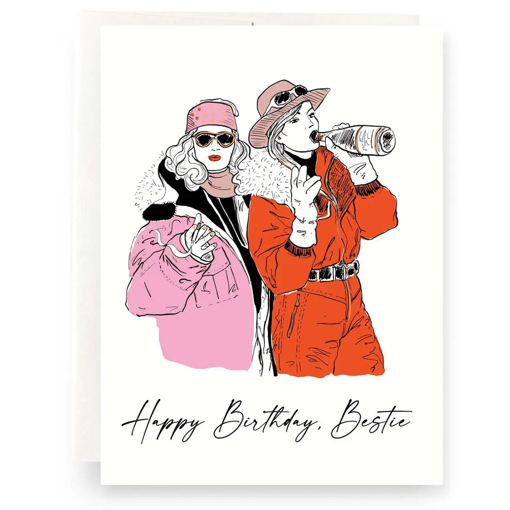Besties Birthday Card.