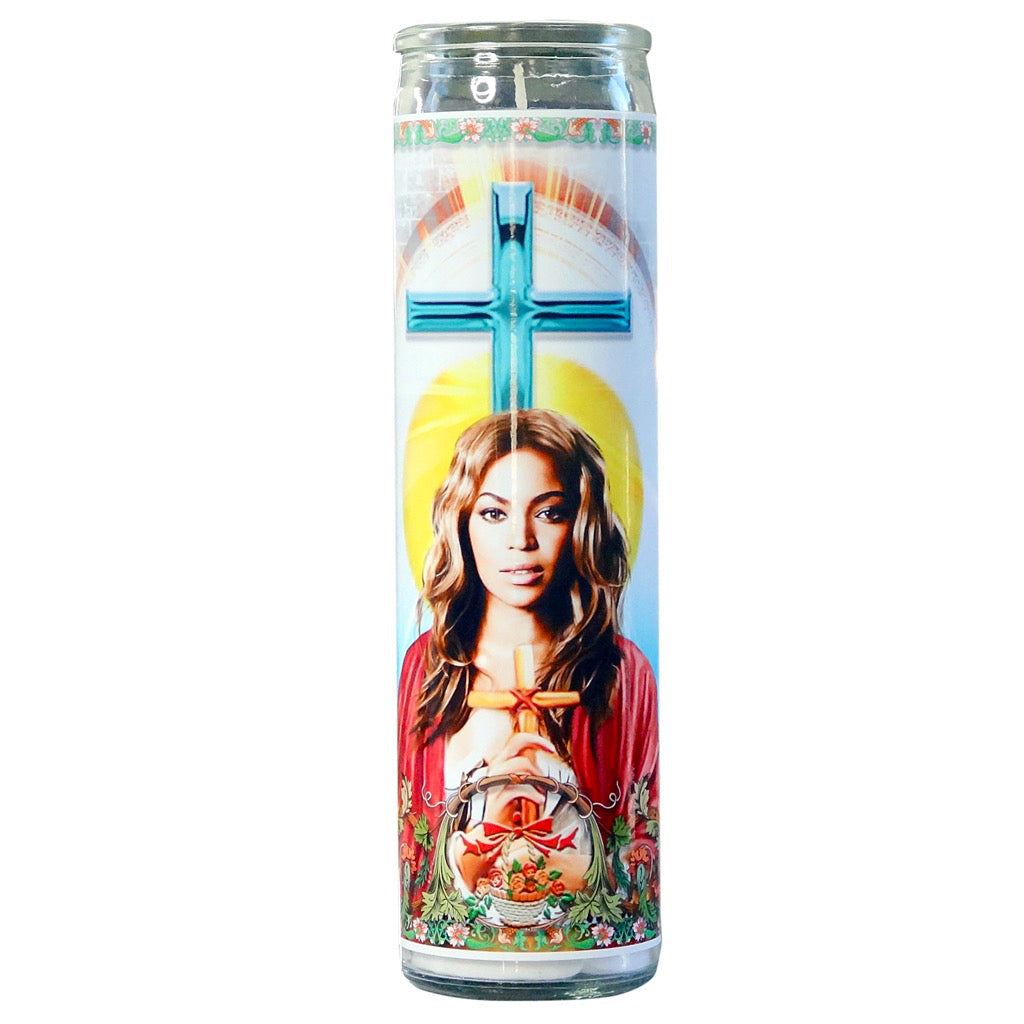 Beyonce Prayer Candle.