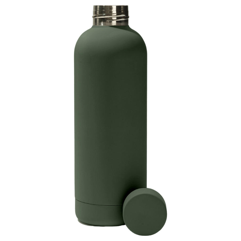 Beysis matte olive water bottle.