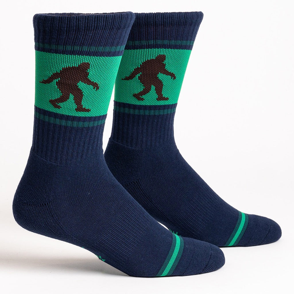 Bigfoot Athletic Ribbed Crew Socks.