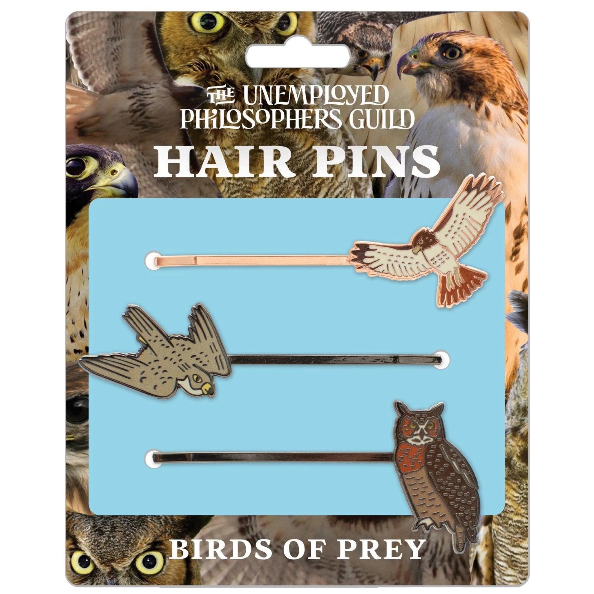 Birds of Prey Hair Pins