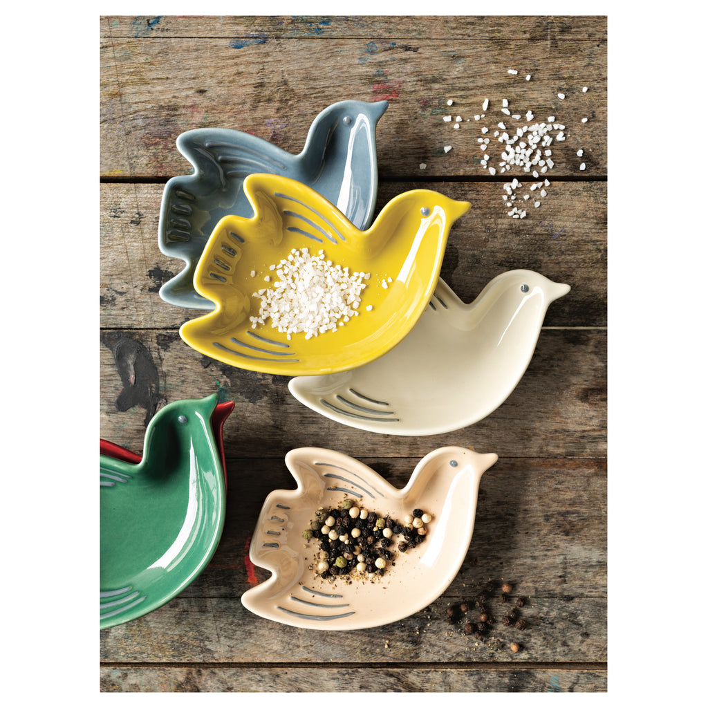 Birds Pinch Bowls Set of 6 Lifestyle