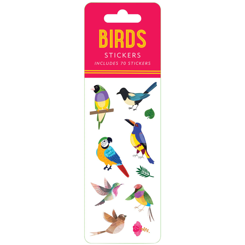 Birds Sticker Set packaging.