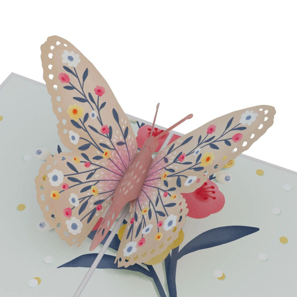 Birthday Butterfly Pop Up Card