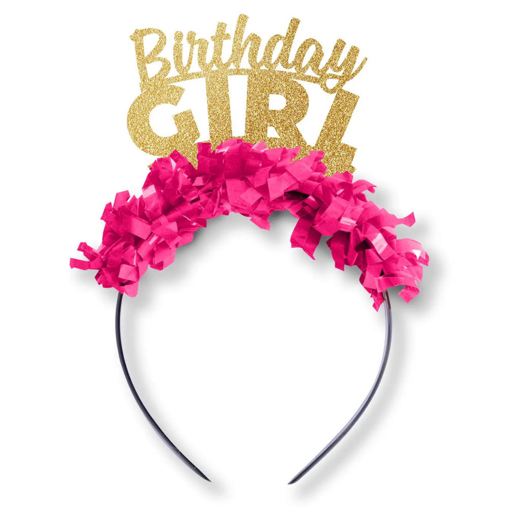 Birthday Girl Party Headband Crown.