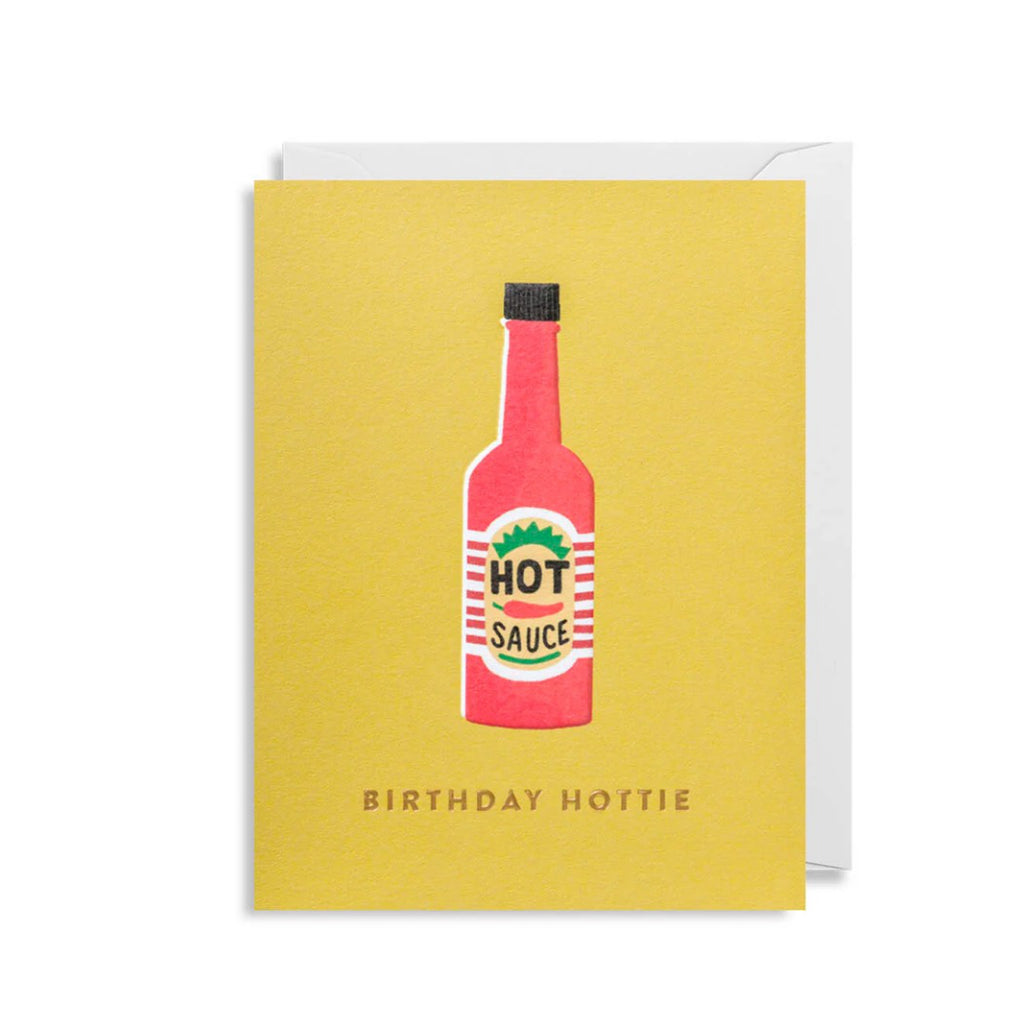 Birthday Hottie Mini Card.