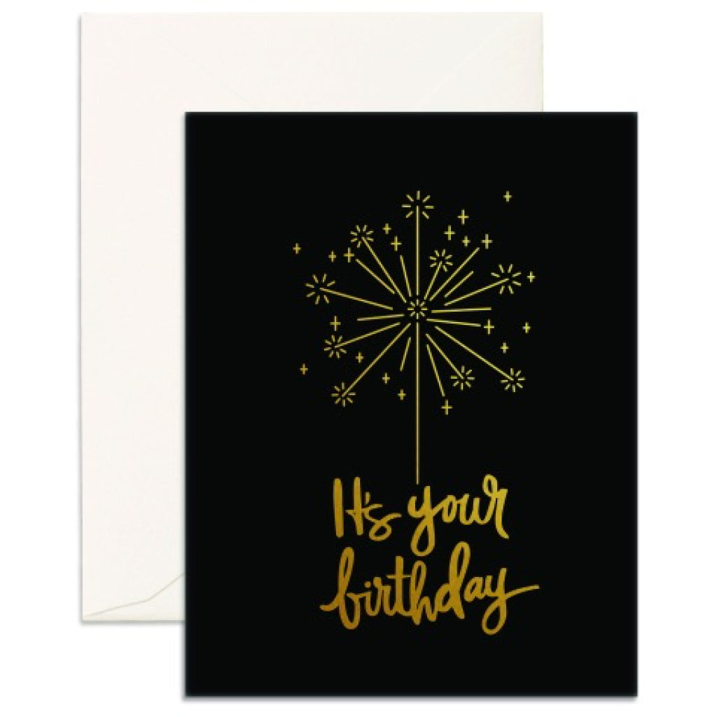 Birthday Sparkler Card