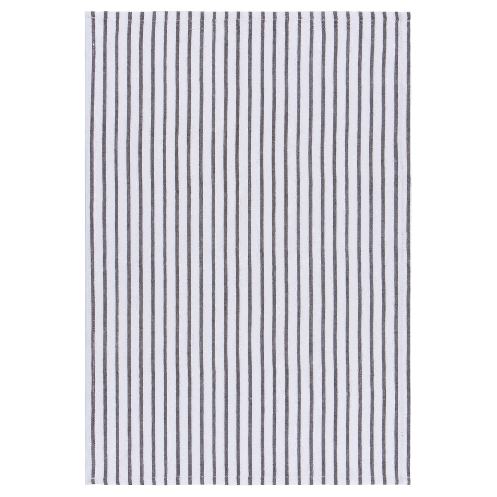 Black Stripe Dishtowel