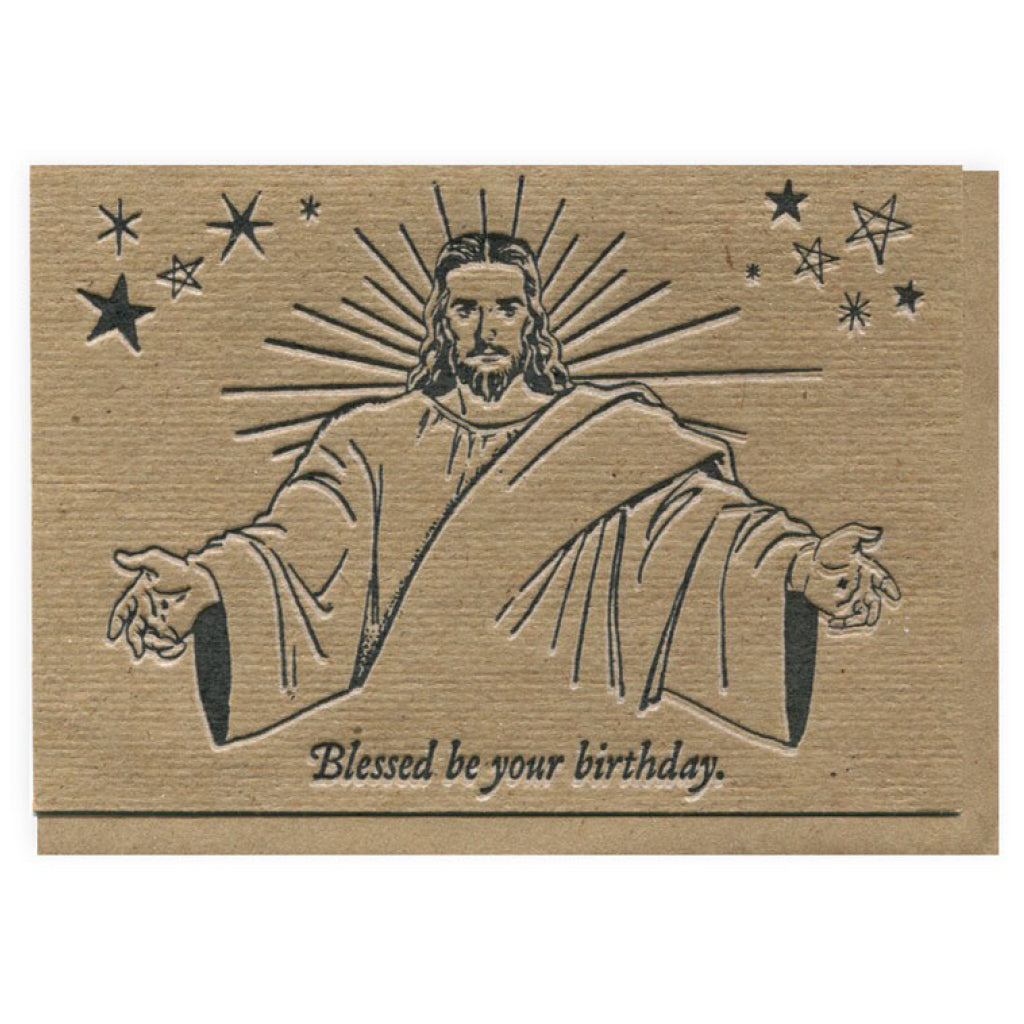 Blessed Be Your Birthday Card.