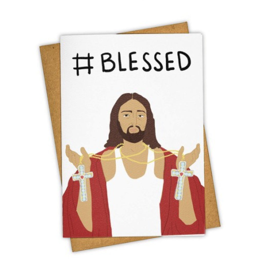 #blessed Jesus Card
