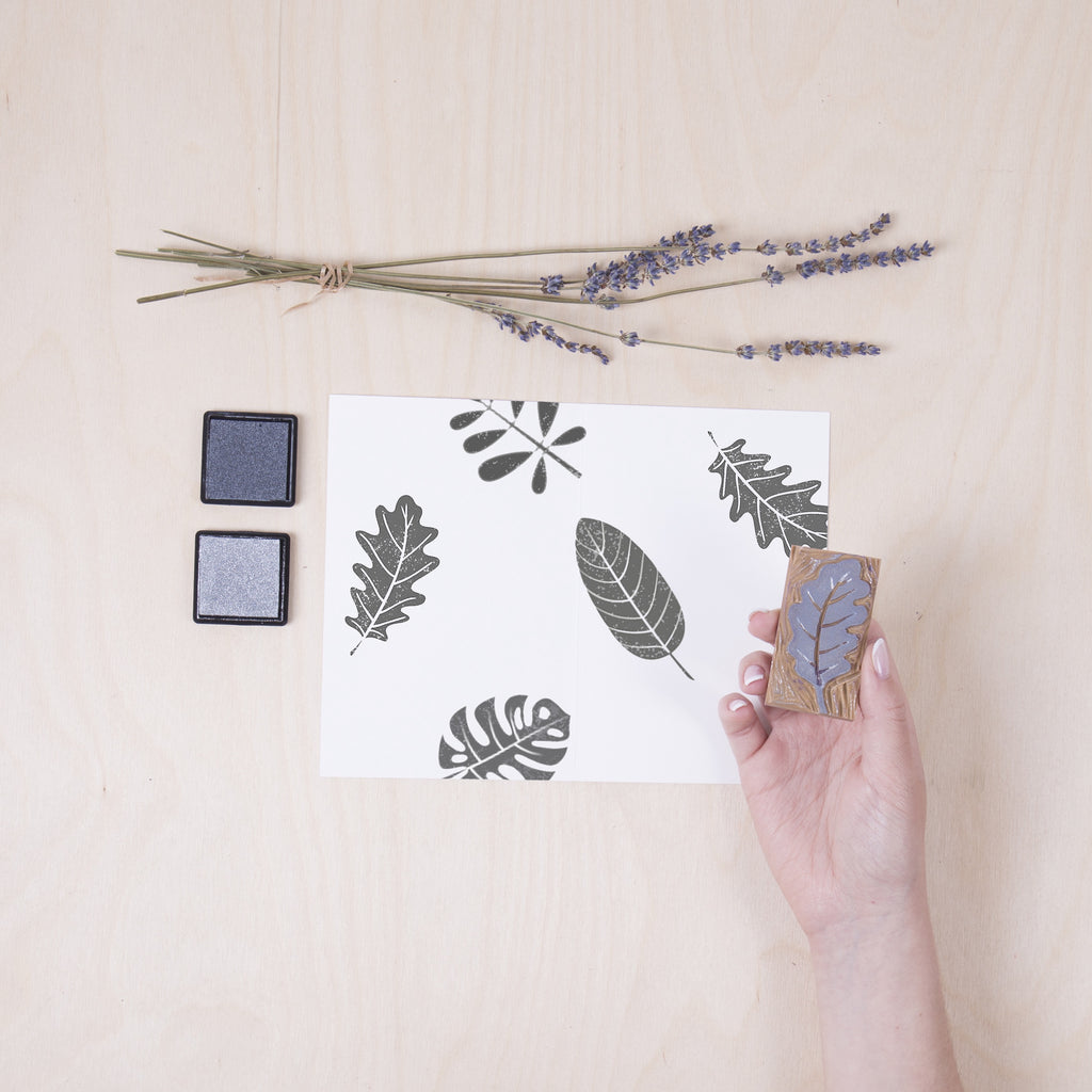 Block Printing Kit Lifestyle