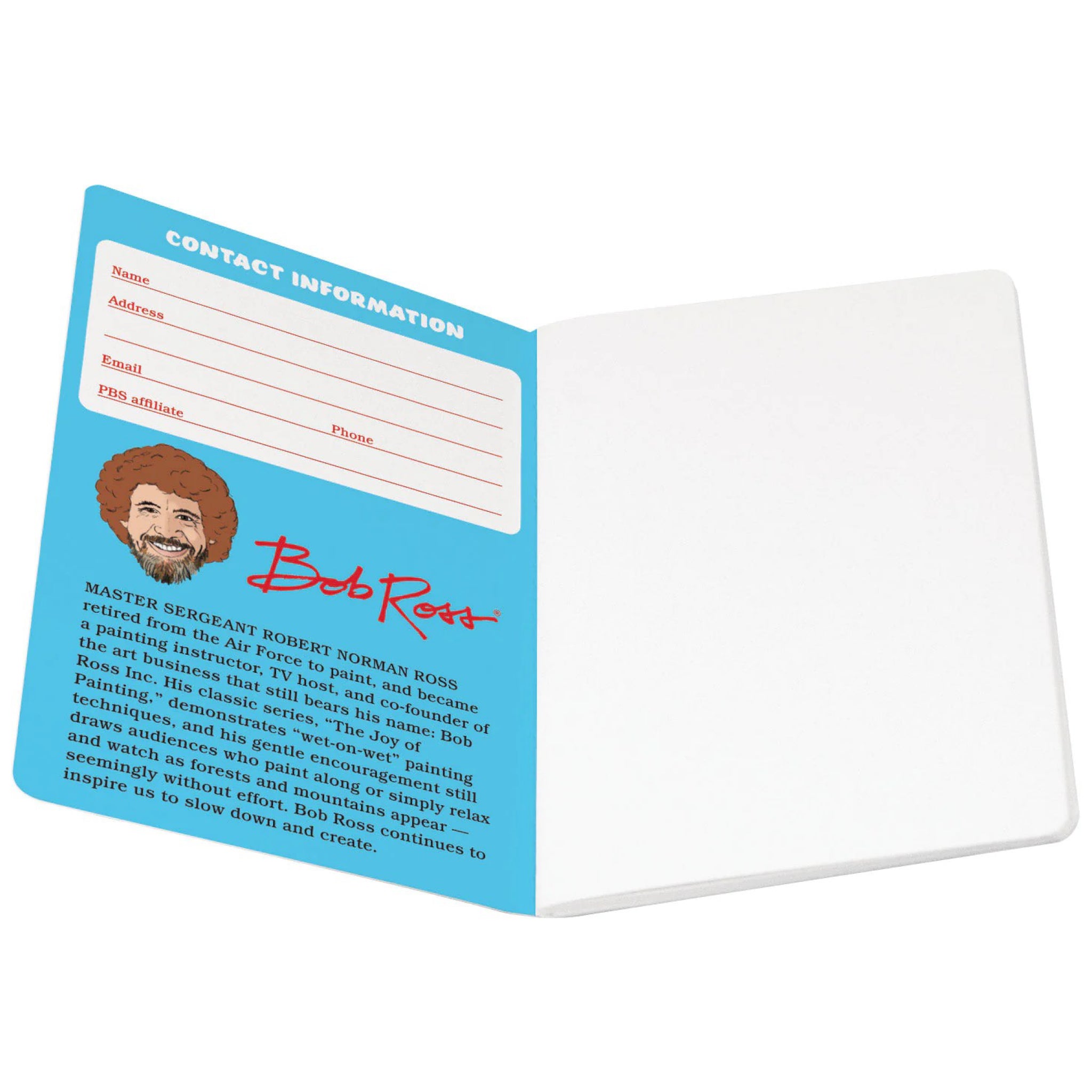 Ross Note Book Bob Ross Notebook | Unemployed Philosophers Guild – Outer Layer