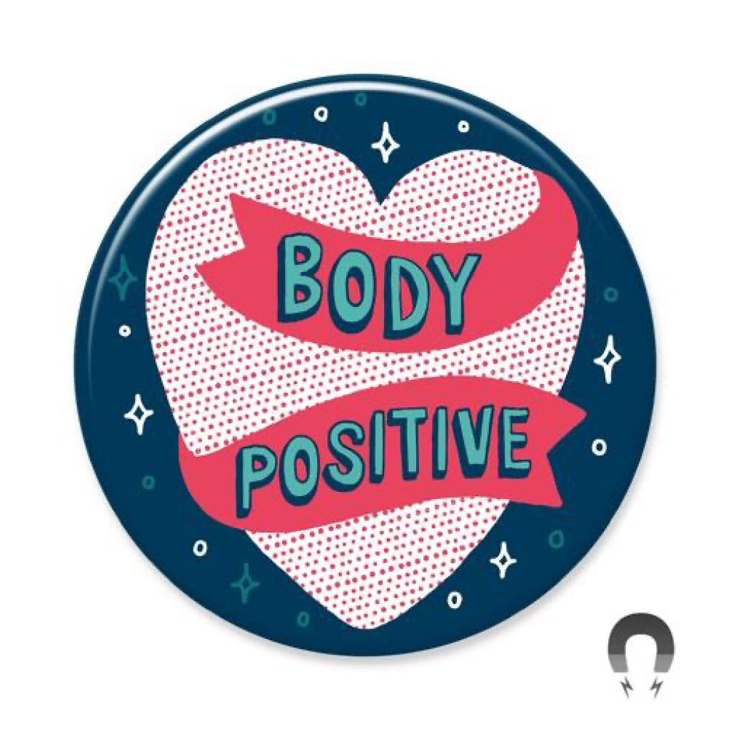 Body Positivity Round Magnet