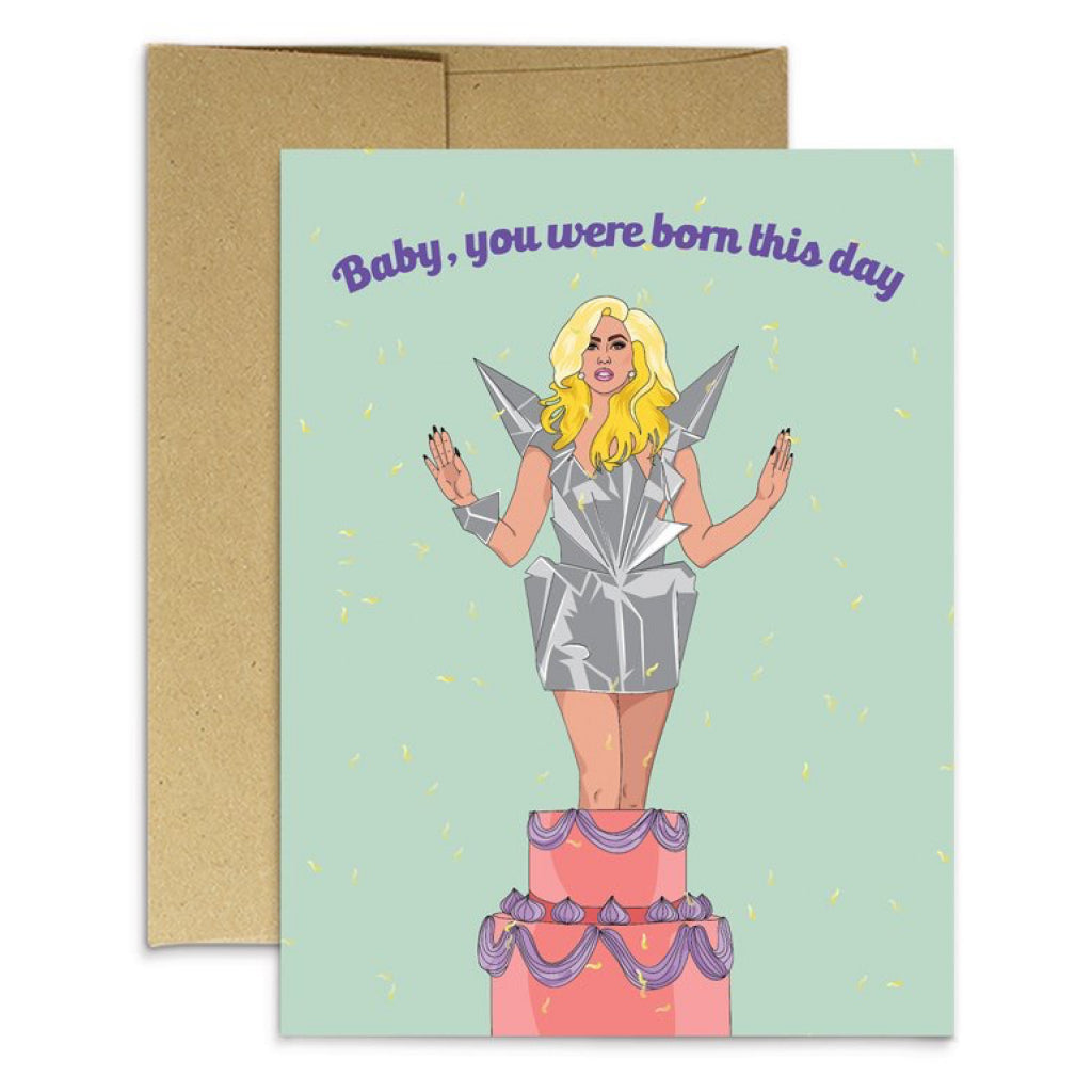 Born This Day Card