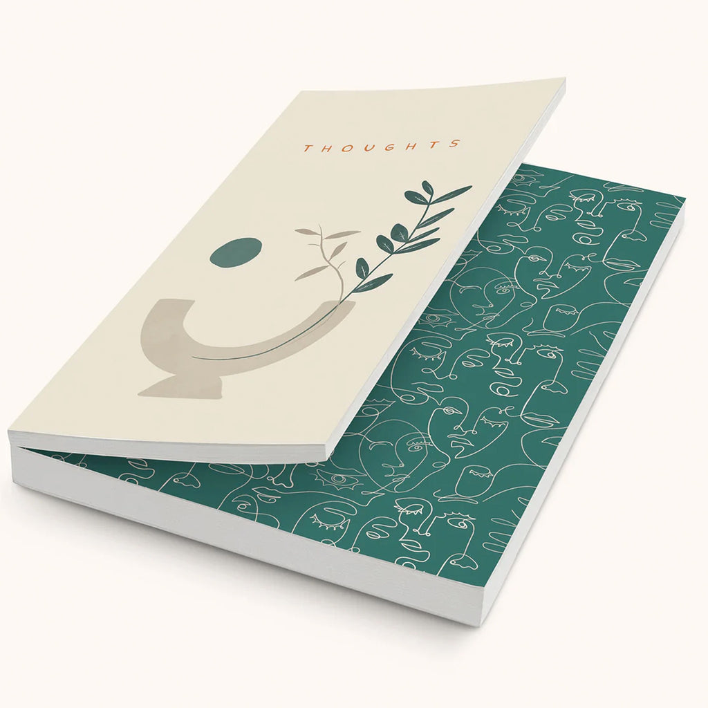 Botanical Serenity Duplex Journal angle view.