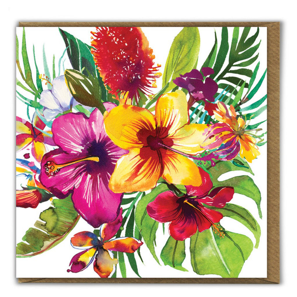 Botanique Tropic Floral Card