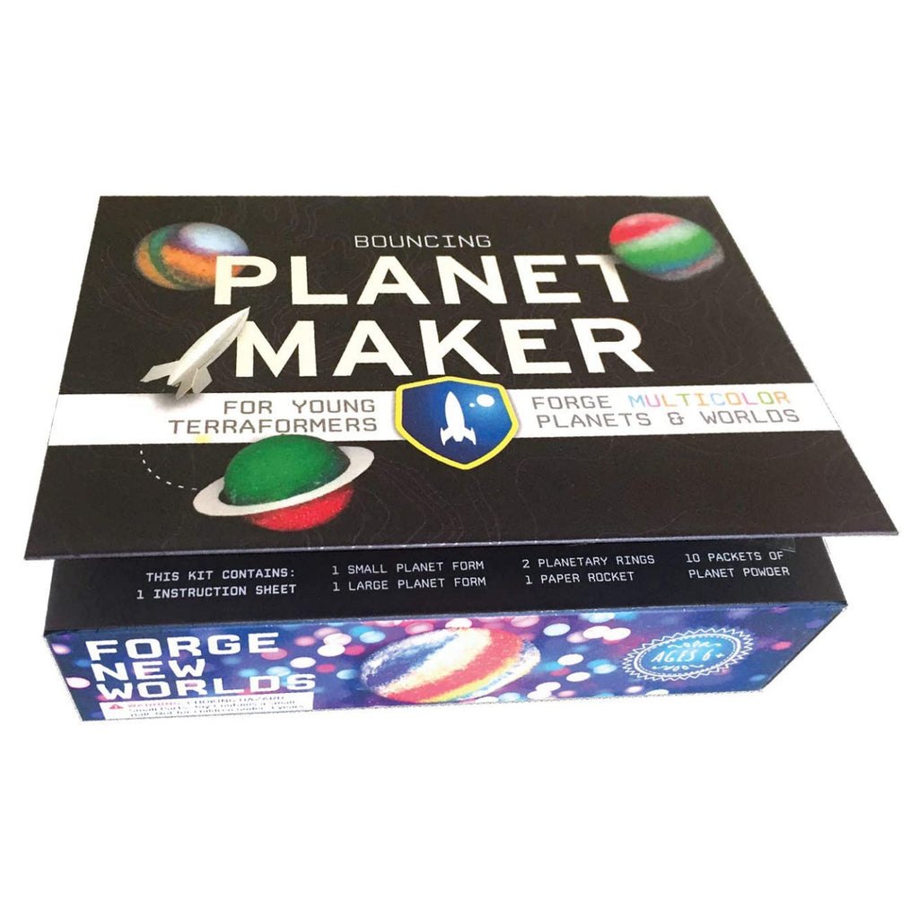 Bouncing Planet Maker Box Open
