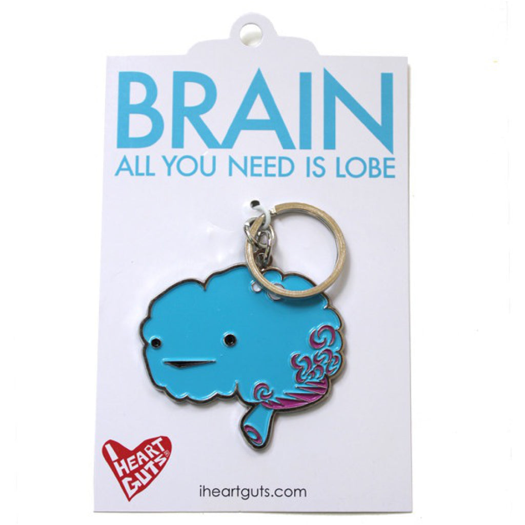 Brain Key Chain package