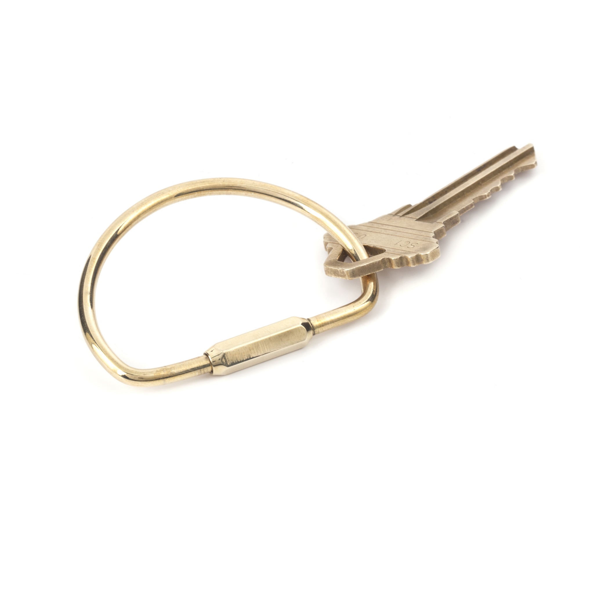 Brass Key Ring | Kikkerland – Outer Layer