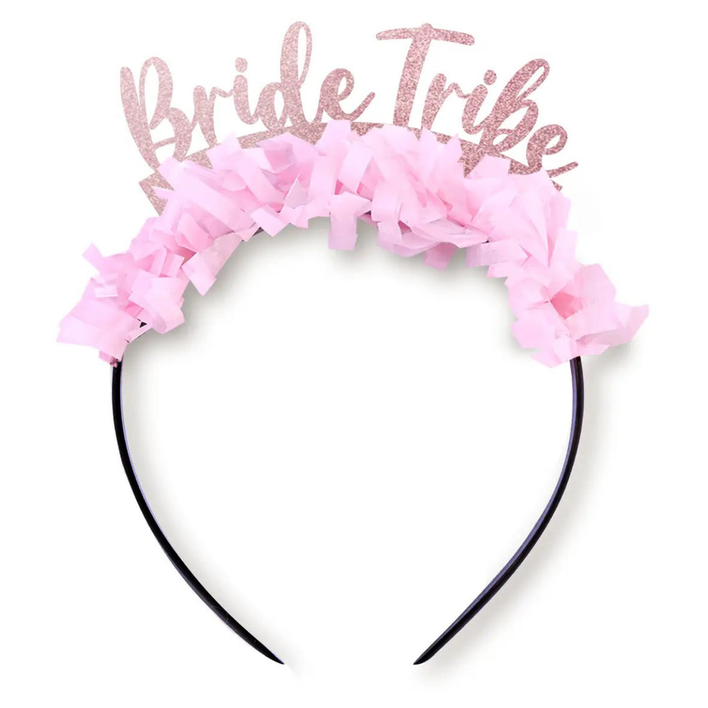 Bride Tribe Bachelorette Party Headband Crown.