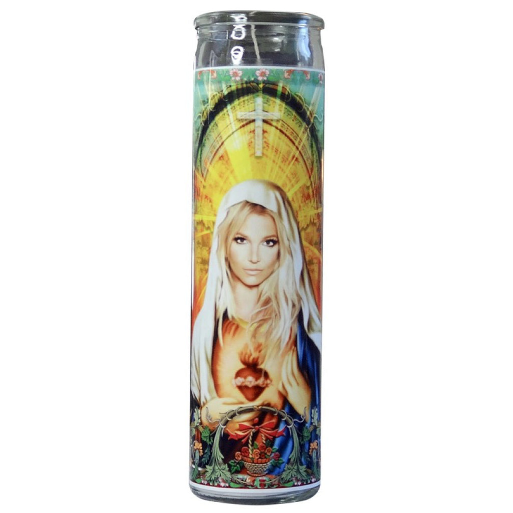 Britney Spears Celebrity Prayer Candle.