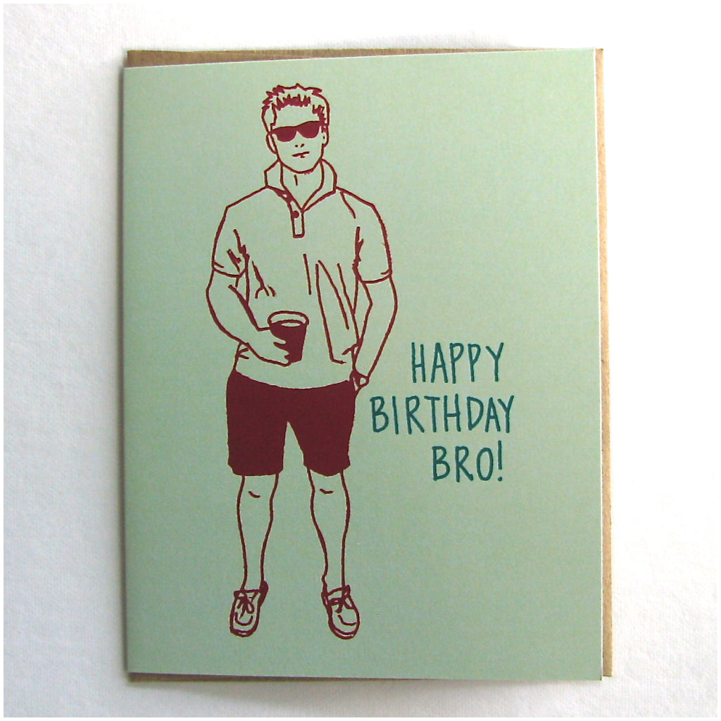 Bro Birthday Card