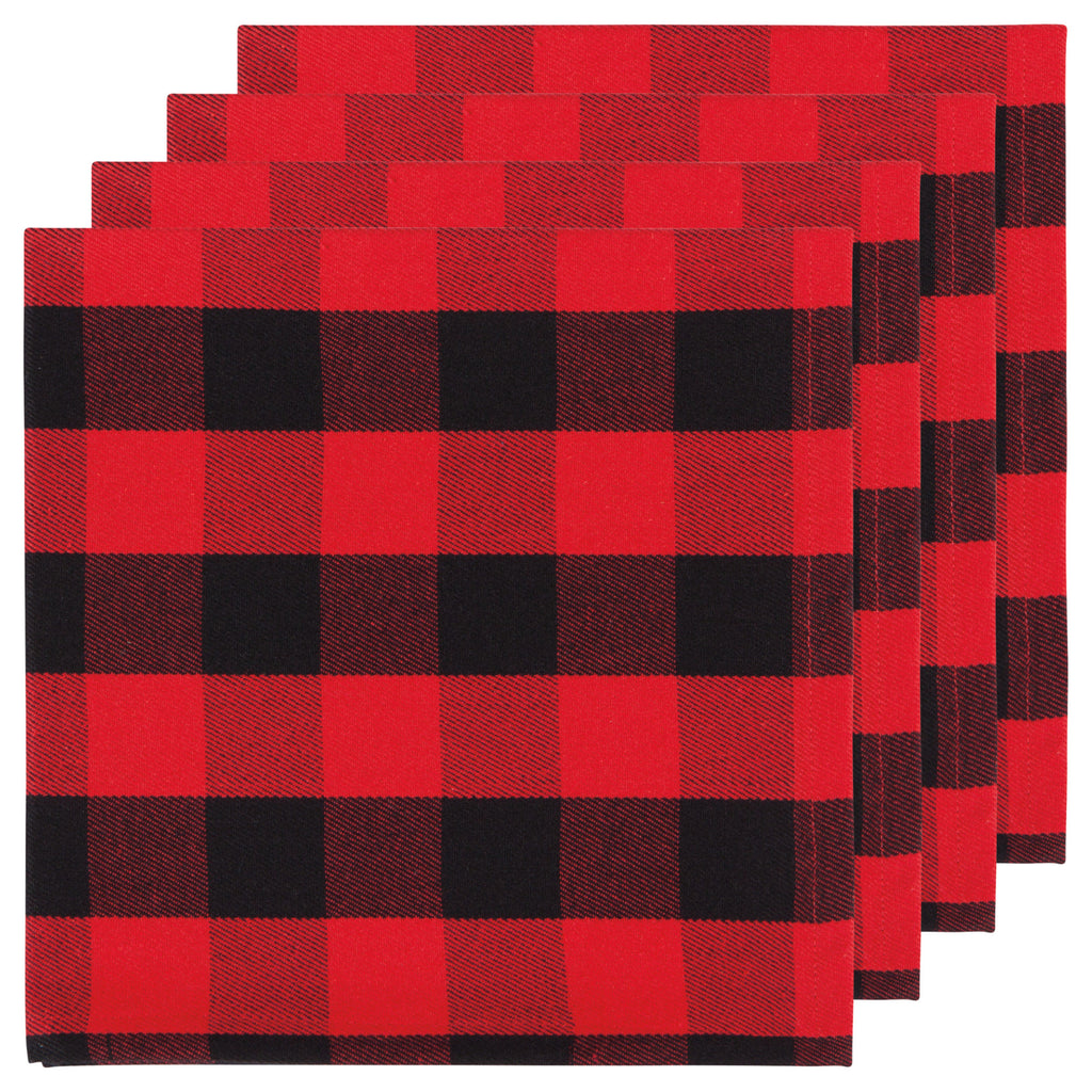 Buffalo Plaid Second Spin Napkins Set of 4