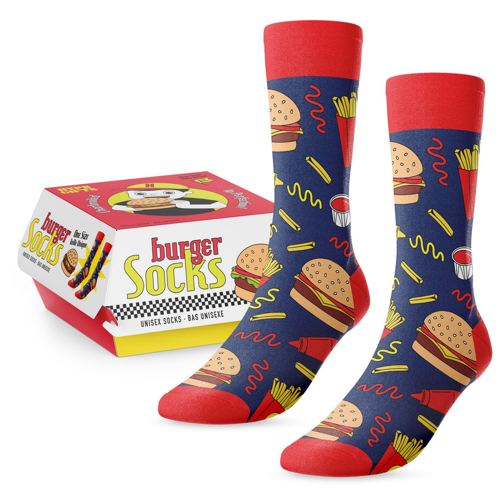Burger  Fries Socks