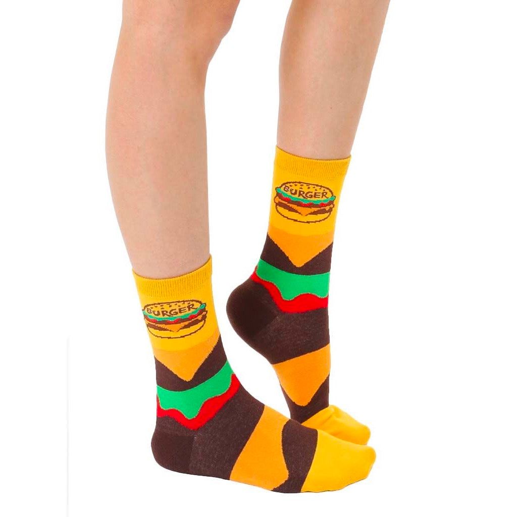 Burger  Slider Mini  Me Sock Set Lifestyle