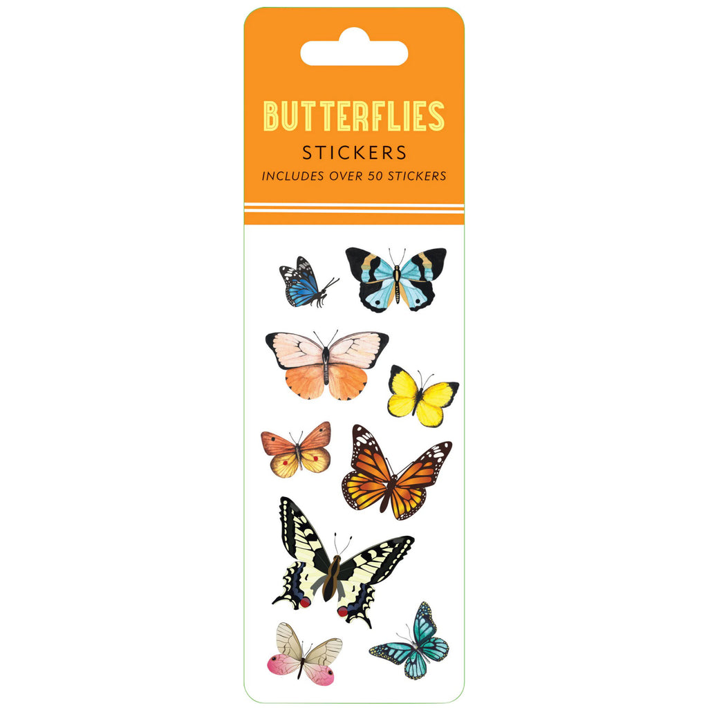Butterflies Sticker Set packaging.