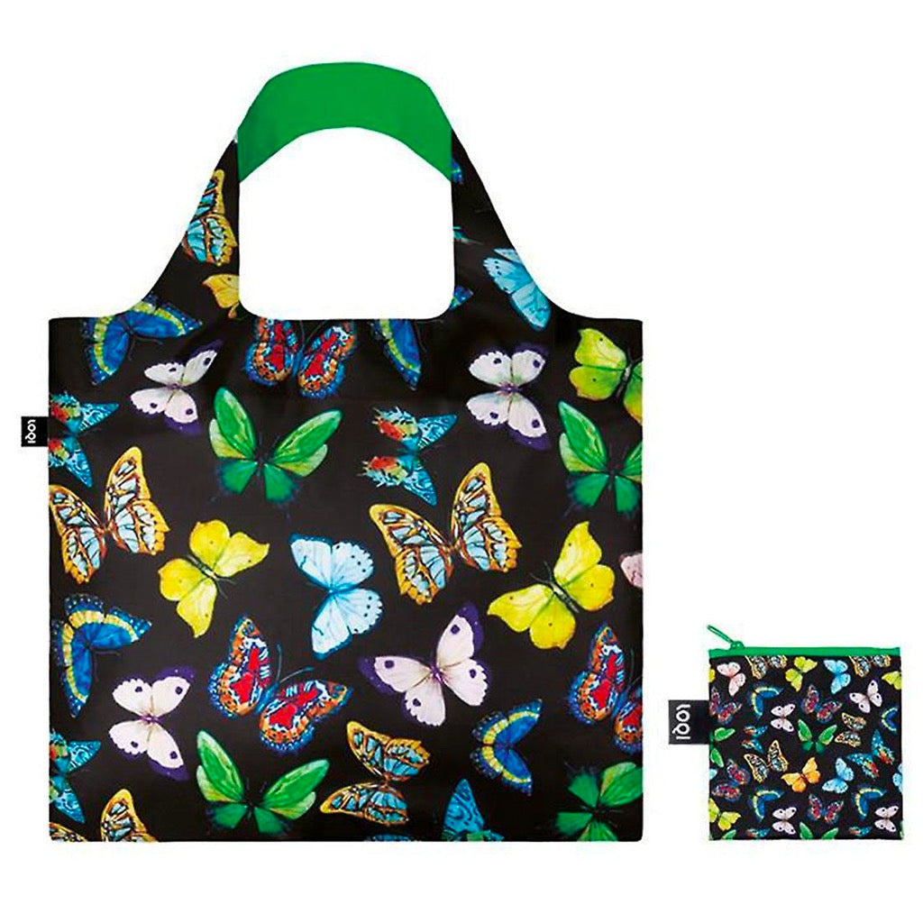 Butterflies Tote Bag with pouch.