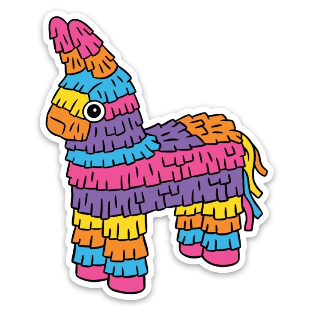 Caballito Piñata Die Cut Sticker.
