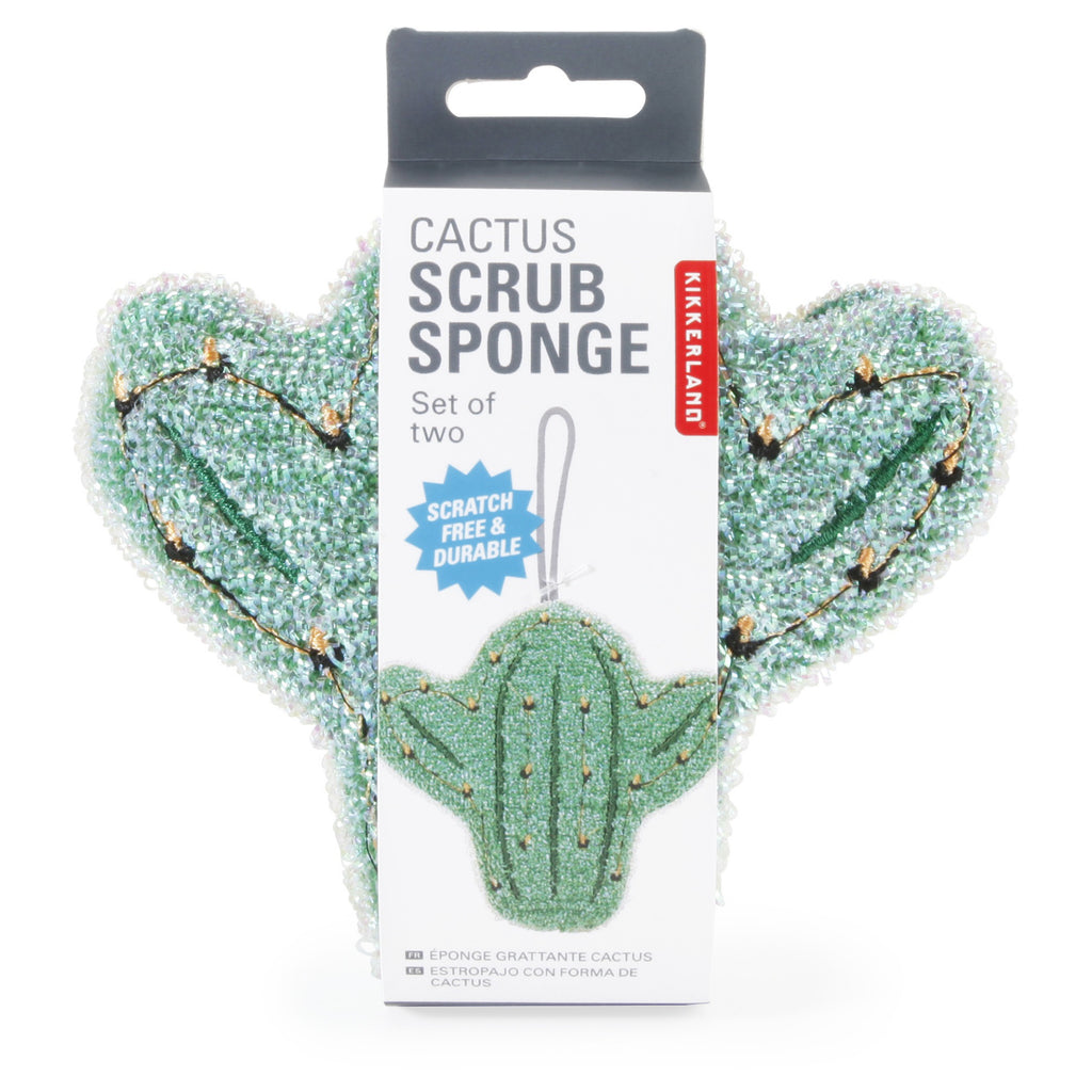 Cactus Scrub Sponge Packaging