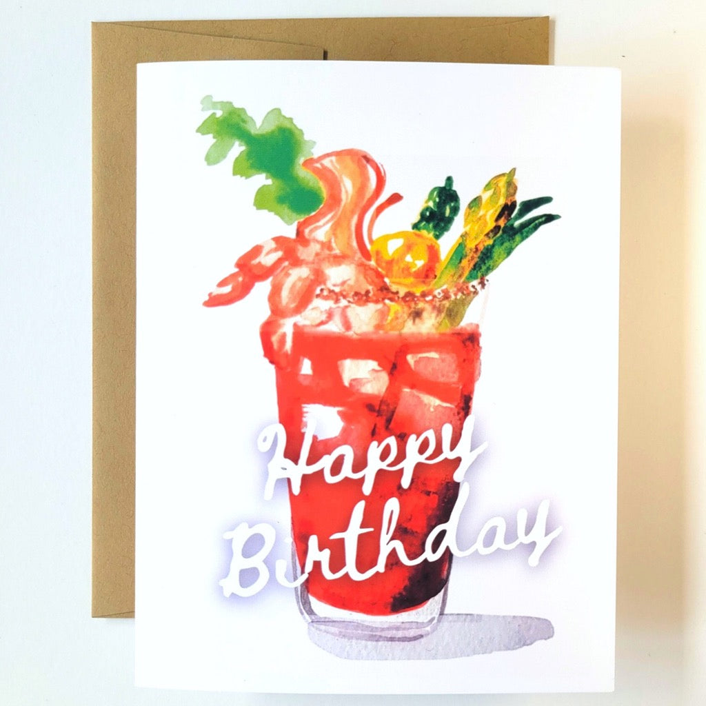 Caesar Recipe Birthday Card