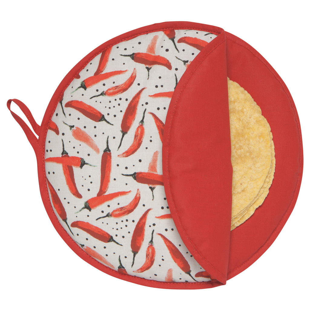 Caliente Tortilla Warmer Open