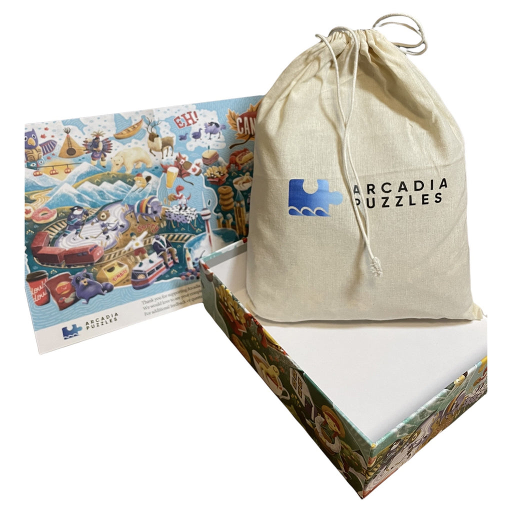 Canada eh Jigzaw Puzzle Contents