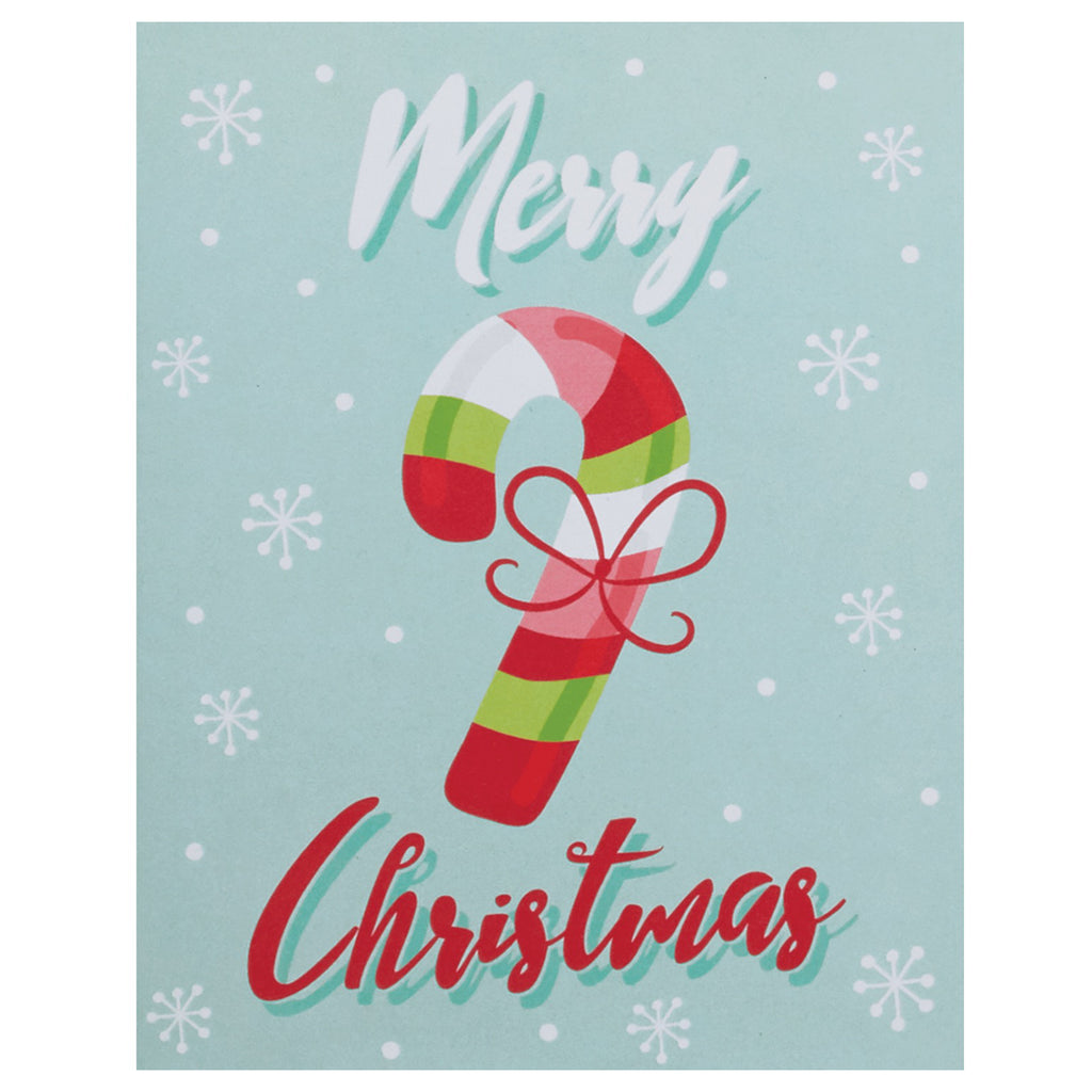 Candy Cane Christmas Cards