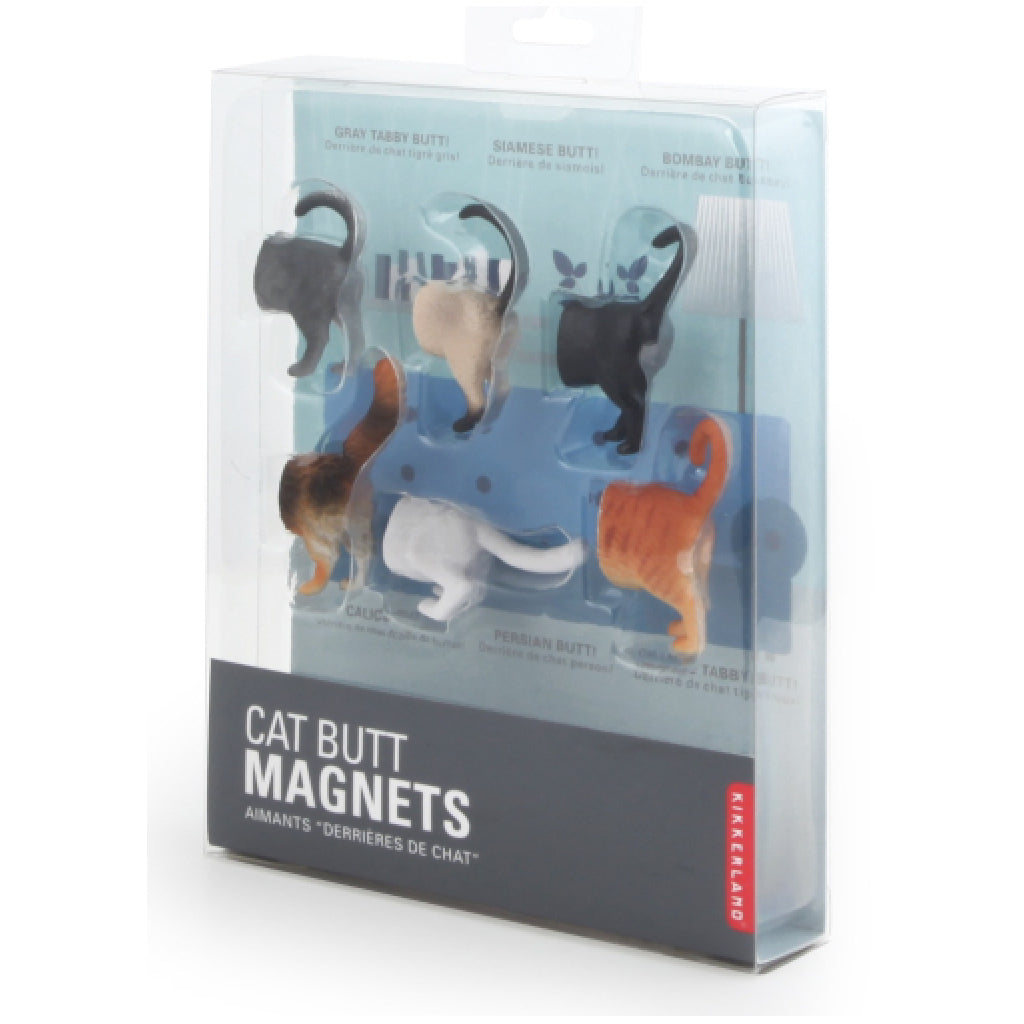 Cat Butt Magnets Set Of 6 package