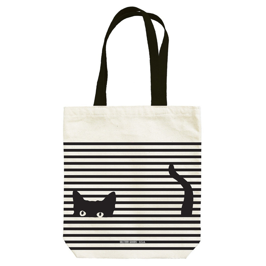 Cat Stripes Tote Bag.