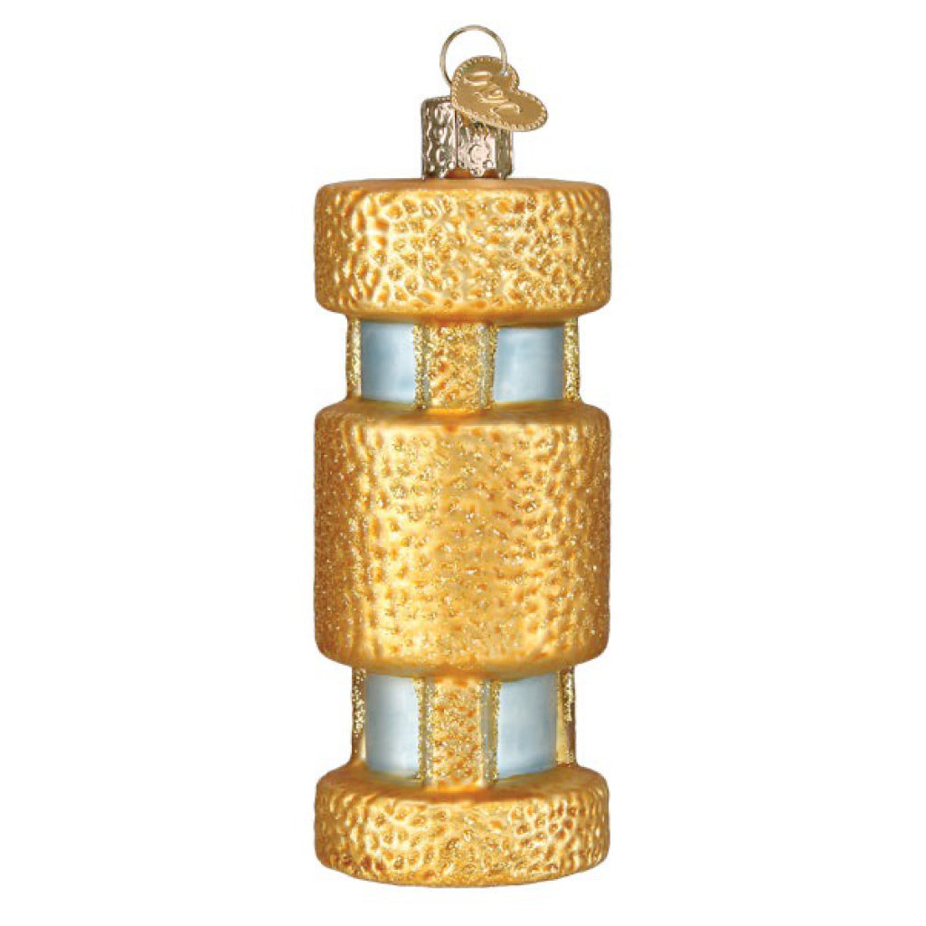 Cat Tower Ornament Back